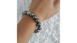 Bracelet Perles De Tahiti Multicolores - 9/10mm - Fermoir En Or -Maria || Simplicity Soldes 01 102 1