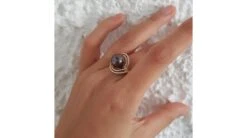 Création D'orfèvrerie - Bague Luxe - Perle De Tahiti, Or Jaune, Diamants -Maria || Simplicity Soldes 01 116 2