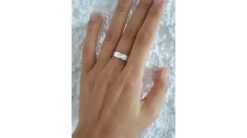 Heritage Alliance Moderne Et Sobre Pour Homme - Or Blanc 750/1000 - Diamant -Maria || Simplicity Soldes 01 29