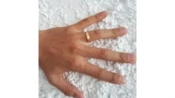 Alliance Diamant Or Blanc - Lignes Pures - Homme -Maria || Simplicity Soldes 01 96 1 1