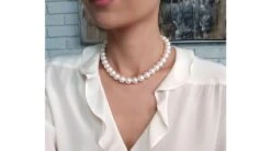 Collier Grosse Perle - Collier De Perles De Culture - 11.5/12.5mm -Maria || Simplicity Soldes 01 copy 1