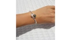 Bracelet Or Blanc, Diamants Et Perles Des Mers Du Sud Multicolores -Maria || Simplicity Soldes 02 12