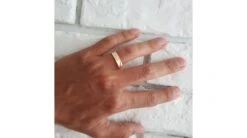 Alliance Homme Lignes Enchevêtrées - Or Jaune, Diamants -Maria || Simplicity Soldes 02 154