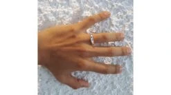 Alliances Diamants Et Or Blanc - Duo D'anneaux -Maria || Simplicity Soldes 02 168 1 2