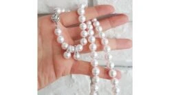 Collier Perles Fines Akoya - Haute Joaillerie - Perle Japon - 8.5/9mm -Maria || Simplicity Soldes 02 201