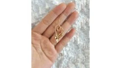 Pendentif Métal Or Jaune Et Diamants - Allure Du Végétal Sensuel -Maria || Simplicity Soldes 02 86