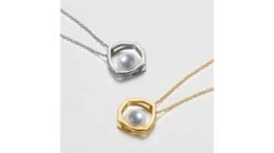 Pendentif Perle De Culture Akoya - Coco Chanel - Or Jaune -Maria || Simplicity Soldes 03 141