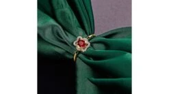 Bague Flamenca Rubis Or Jaune -Maria || Simplicity Soldes 03 161