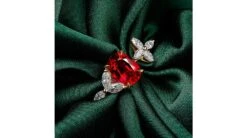 Bague La Esmeralda Rubis Or Jaune Diamants -Maria || Simplicity Soldes 03 162