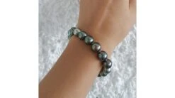 Bracelet Perles De Tahiti Multicolores - 9/10mm - Fermoir En Or -Maria || Simplicity Soldes 03 68 1