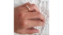 Alliance Diamants - Or Jaune - Alliance Homme -Maria || Simplicity Soldes 03 85 1