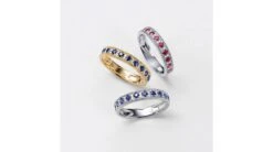 Bague Saphir - Tempietto - Or Blanc, Diamant, Saphir -Maria || Simplicity Soldes 04 37 2