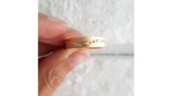 Alliance Homme Lignes Enchevêtrées - Or Jaune, Diamants -Maria || Simplicity Soldes 04 62