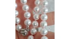 Collier Perles Fines Akoya - Haute Joaillerie - Perle Japon - 8.5/9mm -Maria || Simplicity Soldes 04 88