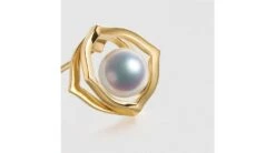 Boucle D Oreille Perle De Culture - Perle Akoya Or Jaune - Coco Chanel -Maria || Simplicity Soldes 05 86 1