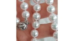 Collier Perles Fines Akoya - Haute Joaillerie - Perle Japon - 8.5/9mm -Maria || Simplicity Soldes 07 62 1