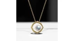 Pendentif Perle De Culture Akoya - Coco Chanel - Or Jaune -Maria || Simplicity Soldes 07 67