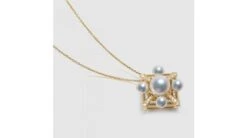 Pendentif Voyage Stellaire I Perles Akoya Or Jaune Diamants -Maria || Simplicity Soldes 1 13 1