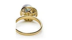 Bague Mikadzuki, Croissant De Lune I Perle Akoya, Saphir, Diamant -Maria || Simplicity Soldes 1 2 2 2