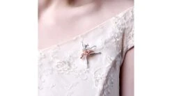 Pendentif Princesse Ballerina - Broche Or Blanc - Rubis -Maria || Simplicity Soldes 10 33