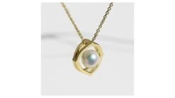 Pendentif Perle De Culture Akoya - Coco Chanel - Or Jaune -Maria || Simplicity Soldes 12 15