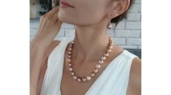 Collier Grosse Perle Rose à Lavande - 12/14mm - AA+ -Maria || Simplicity Soldes 20191205 162149