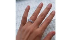 Bague Saphir - Tempietto - Or Blanc, Diamant, Saphir -Maria || Simplicity Soldes 20200324 111836