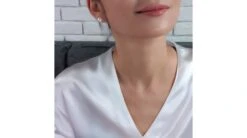 Terra Boucles D'oreilles Perles Eau Douce Blanches - 8/9mm - Clous Or Jaune -Maria || Simplicity Soldes 20200626 153907 3