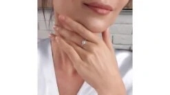 Bague Solitaire Pendentif Or Blanc - Diamants Sertis Griffes, Grains | Estasia -Maria || Simplicity Soldes 20200702 161753