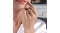 Bague Solitaire Pendentif Or Blanc - Diamants Sertis Griffes, Grains | Estasia -Maria || Simplicity Soldes 20200702 161820