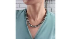 Collier Perles De Culture Tahiti Grises Foncées Et Bronzes - 9/11mm -Maria || Simplicity Soldes 20200708 163412