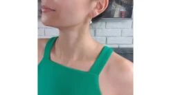 Boucles D'oreilles Pendantes - Or Jaune - Perles De Culture - Akoya - 7/7.5mm -Maria || Simplicity Soldes 20200710 150029