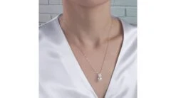 Pendentif Mikiko Perle Akoya Du Japon. Or Blanc, Diamants -Maria || Simplicity Soldes 20200714 160400