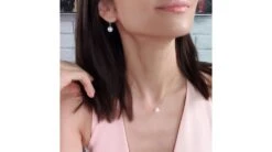 Boucles Oreilles Crochets Or Jaune - Perles Eau Douce Blanches -Maria || Simplicity Soldes 20200904 153745