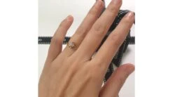 Solitaire Bague Fleur D'amour Diamantée - En Or Jaune - Paul Verlaine -Maria || Simplicity Soldes 20200917 155113