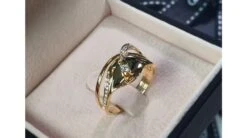 Bague Or Diamant - Or Jaune 18 Carats - Diamants 0.109ct -Maria || Simplicity Soldes 20200917 155550