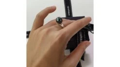 Bague Coeurs - Ovation à L'amour - Perle De Tahiti - 2 Ors, Diamants -Maria || Simplicity Soldes 20200925 111441