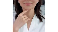 Boucles Oreilles Perles Et Puces Diamants. Or Blanc -Maria || Simplicity Soldes 20201102 155810