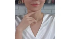 Boucles D'oreilles Clous. Perles Roses 8/9mm. Or Blanc -Maria || Simplicity Soldes 20201104 154019 1