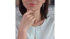 Boucles D'oreilles Notes De Musique - Crochets Or Blanc - Perles De Tahiti -Maria || Simplicity Soldes 20201130 145306