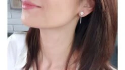 Boucles D'oreilles Diamants Or Blanc Pendantes Forme Goutte -Maria || Simplicity Soldes 20201210 155623