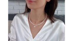 Opera Collier Pendentif Opéra I Perles Blanches Mariage -Maria || Simplicity Soldes 20201215 160208