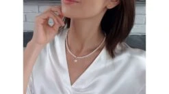 Opera Collier Pendentif Opéra I Perles Blanches Mariage -Maria || Simplicity Soldes 20201215 160223