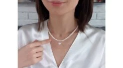 Opera Collier Pendentif Opéra I Perles Blanches Mariage -Maria || Simplicity Soldes 20201215 160301