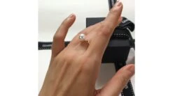 Bague Or Jaune. Duo Perle Akoya Et Diamant Serti -Maria || Simplicity Soldes 20201218 154619