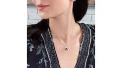 Pendentif Perle De Tahiti Noire - Orient Paon - Or Blanc, Diamants -Maria || Simplicity Soldes 20210312 151256