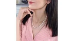 Collier Perles Akoya Blanches - Perle Fine Cultivée Au Japon - 7/7.5mm -Maria || Simplicity Soldes 20210527 151706