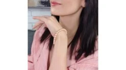 Bracelet - Bracelet Perles Roses - Perles De Culture Chine - 7.5/8mm -Maria || Simplicity Soldes 20210527 151817