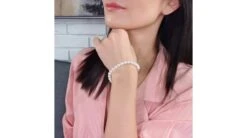 Bracelet Avec Perle Blanche De Culture Eau Douce Chine 6.5/7mm -Maria || Simplicity Soldes 20210527 154834