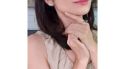 Boucles Oreilles Fleur Luxe. Perles Akoya, Or Blanc, Diamants -Maria || Simplicity Soldes 20210614 160600